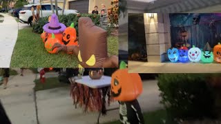 Official Halloween trick or treating vlog 🎃 [upl. by Rezal]