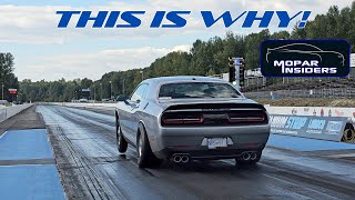 Why Do Car GuysGirls Do What We Do RUNNING THE BEST PASSES IN OUR HELLCAT EVER [upl. by Page]