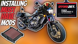 If You Own A Rebel 1100 You NEED These Performance Upgrades [upl. by Braasch]