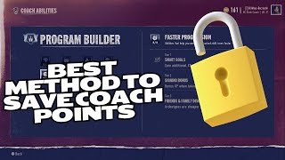 DO THIS NOW Best New Method To Save Head Coach Points In College Football 25 [upl. by Calise914]