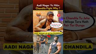 Aadi Nagar FIGHT With Nitin Chandila Why RajveerFitnessSeries shorts [upl. by Ashlan]