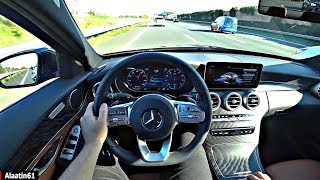 The Mercedes C Class 2020 POV Test Drive [upl. by Dulsea975]