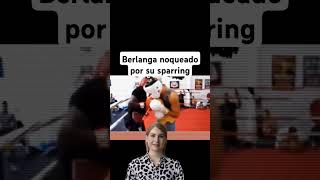 Berlanga noqueado por su Sparring boxeo caneloalvarez caneloberlanga canelo boxeomexicano [upl. by Gisella]