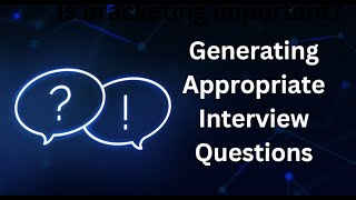 How to Generate Interview Questions for Qualitative Research [upl. by Joaquin]