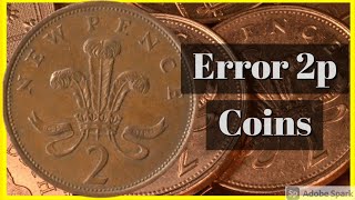 Rare 2p coins revealed – do you have one worth £14000  Mint Error [upl. by Llevra563]