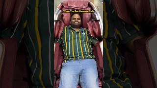 When you saw a massage chair at Mall  Chaibisket [upl. by Sadnalor]