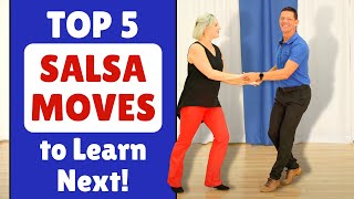 Top 5 Salsa Dance Steps to Learn Next [upl. by Grondin364]