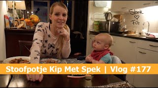 Stoofpotje Kip Met Spek  Bellinga Vlog 177 [upl. by Mcgraw103]