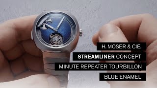 Review by Andrew Morgan  Streamliner Concept Minute Repeater  H Moser amp Cie [upl. by Ahsikym]