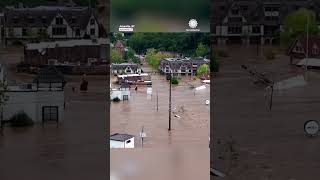 Asheville Underwater Drone captures Helene’s massive flooding [upl. by Eecyal569]