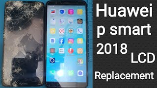 Huawei p smart 2018 lcd replacement [upl. by Adav]