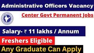 NIACL 170 AO PERMANENT GOVT VACANCY 2024  SALARY 88000  ANY GRADUATE  APPLY ALL INDIA [upl. by Vanthe240]