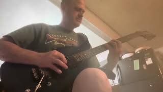 heavymetal B tuning on a six string [upl. by Yllehs]