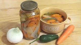 ZANAHORIAS EN ESCABECHE  ALE DE NAVA [upl. by Sirehc]