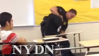 South Carolina school officer caught on video beating down student in arrest [upl. by Laup]