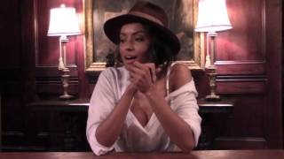 Kat Graham THE VAMPIRE DIARIES Set Visit Interview [upl. by Mott]