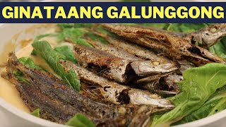 Ginataang Galunggong at Pechay  Pinoy Recipes [upl. by Christina]