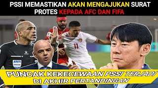 WASIT KONTROVERSIAL PSSI PROTES KERAS KE AFC amp FIFA USAI LAGA INDONESIA VS BAHRAIN [upl. by Dodge]