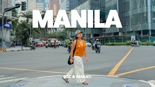 3 days in Manila 🇵🇭 bgc and makati vlog [upl. by Dahlstrom]