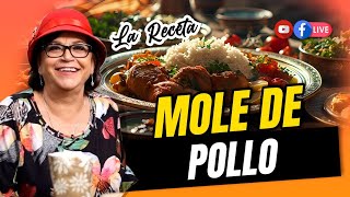 ¿CÓMO PREPARAR MOLE CON POLLO  ESTILO DOÑA ROSA RIVERA LA RECETA [upl. by Lihas]