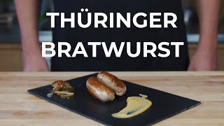 Thüringer Bratwurst selber machen – Super lecker und einfach [upl. by Nitsed]