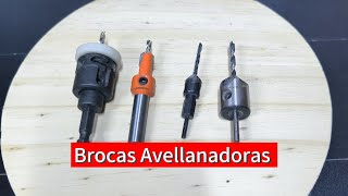 Usas Brocas Avellanadoras [upl. by Atiuqad417]