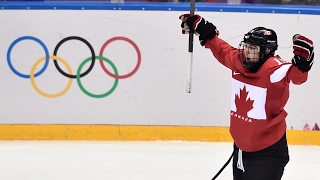 Womens Hockey Final Recap Canada 3 United States 2 OT  Sochi 2014 [upl. by Ecenaj]