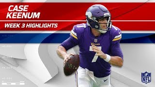 Case Keenum Highlights vs Tampa Bay  Buccaneers vs Vikings  Wk 3 Player Highlights [upl. by Luby]