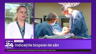 Biopsia de sân – Dr Cristina Lazăr  Spitalul Clinic SANADOR [upl. by Yebloc]