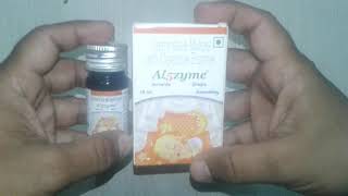 Al5zyme Drops review Best Carminative Mixture with Digestive Enzyme [upl. by Witt]