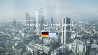 quotCreating a Web Startupquot  Course of TU Darmstadt amp IDC Herzliya  Wirtschaftsinformatik [upl. by Sachsse653]