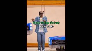 Snoop Dogg  Drop It Like Its Hot Clean 1 Minute Official Fortnite Music Video shorts [upl. by Kettie]