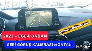 2023 Fiat Egea URBAN Geri Görüş Kamerası Montajı [upl. by Ennaoj]