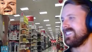 Forsen Reacts  I Got Punched For Farting At Target [upl. by Yadnil406]