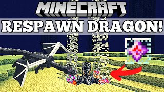 How To Respawn The Ender Dragon Minecraft [upl. by Llain122]