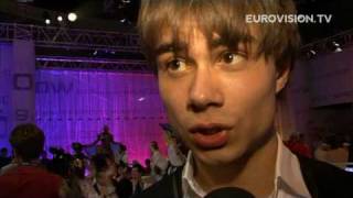 Reactions from Alexander Rybak during the Eurovision Song Contest week [upl. by Attesor609]