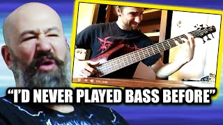 OUR BASSISTS TERRIBLE AUDITION VIDEO he used to be a guitarist [upl. by Godrich]