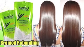 Gaano Ka Ganda Ang Bremod RebondingBremod Hair StraighteningStep By Step Tutorial [upl. by Melvena]