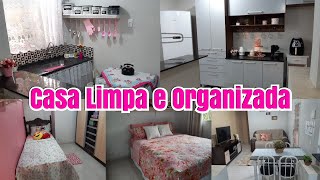 LIMPEZA E ORGANIZACAO DA CASA [upl. by Dloreg599]