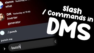 Slash Commands in ANYONES DM  Discordjs [upl. by Siberson]