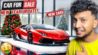 CAR FOR SALE  NEW YEAR SPECIAL 😍 SHOWROOM DECORATION  Car For Sale Simulator 2023 [upl. by Hanej]