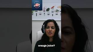 Should I keep drinking orange juice Health coach Anu Simh shares one approach [upl. by Arodoet926]