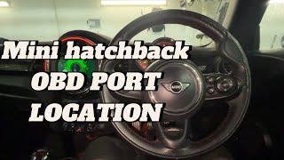 OBD PORT LOCATION MINI HATCHBACK 2018 [upl. by Ahsienad]