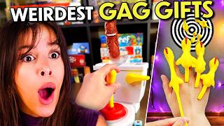 The Weirdest Gag Gifts On The Internet  Try Not To Touch Challenge [upl. by Martijn]