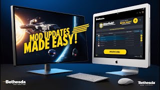 Starfield Mod Updates Just Got Easier How to Use Bethesdas New Mod Update Feature [upl. by Rusert]