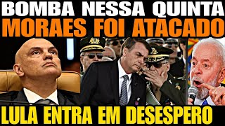 BOMBA MORAES ACABA DE SER ATACADO LULA ENTRA EM DESESPERO FLÁVIO BOLSONARO ACABA DE SOLTAR BOMB [upl. by Bail920]