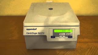 Eppendorf 5417C Centrifuge [upl. by Naraa]