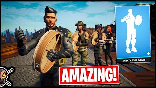 SHANTY FOR A SQUAD Traversal Emote Amazing Feature Fortnite Battle Royale [upl. by Kcirrad908]