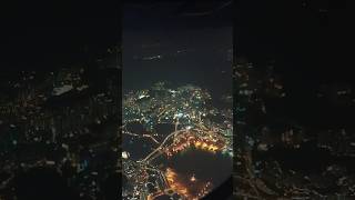 Hongkong City ka beautiful view flight se ❤👌✈️ flight shorts shortsviral shortsvideo ytshorts [upl. by Nallid208]