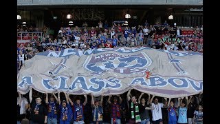 Newcastle Jets v Wanderers Vlog  Champness Chaps with The Terrace [upl. by Osher789]